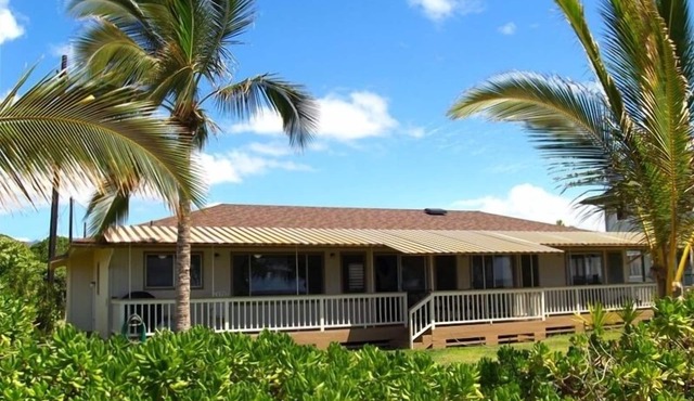 True Beach-Front House on Kauai's Westside, in Historic Waimea - TVNCU #1126