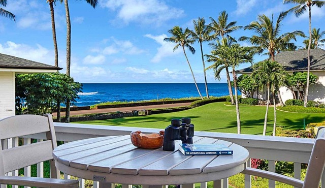 Watch the whales and spectacular sunset views from your balcony!
