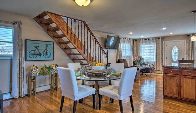 Waterfront Home w/Large Deck & Dock on Narrow Bay