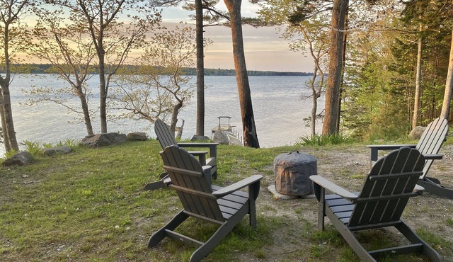 Waterfront Round Pond Home, Private Dock