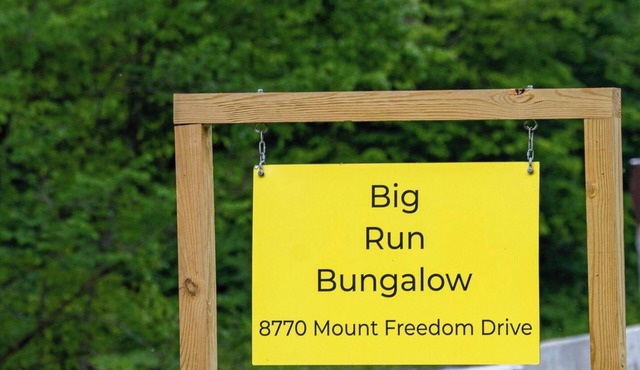 Welcome to the Big Run Bungalow. A spacious camp with endless possibilities.