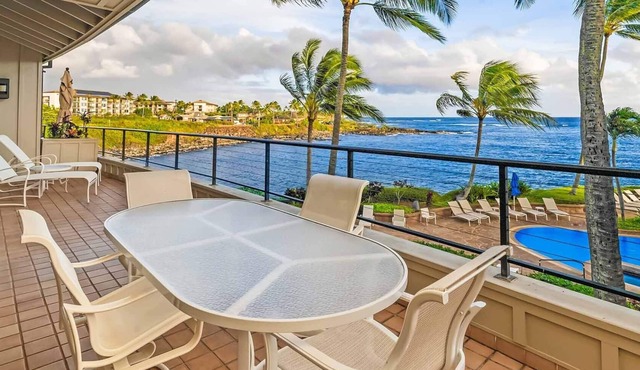 Whalers Cove #221 By Parrish Kauai: vast ocean view in this premier condo, steps