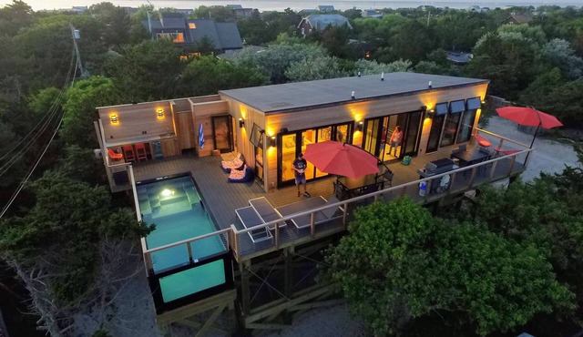 Windows on the Sea ★ Modern Pool & Beach Retreat ★ 100 ft to Beach ★ 2 Masters
