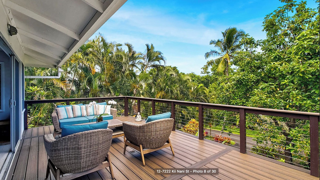 Photo of Patio Balcony in Kehena Beach Estates