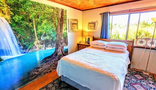 Queen Private Room with Garden Views