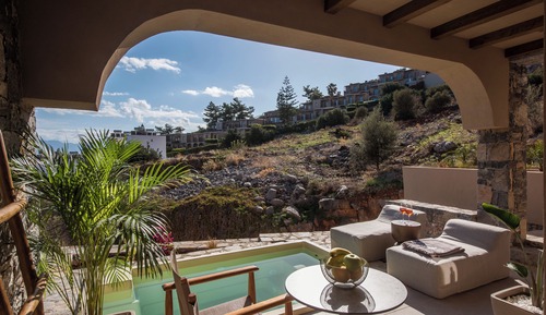 Junior Suite with Plunge Pool and Sea View