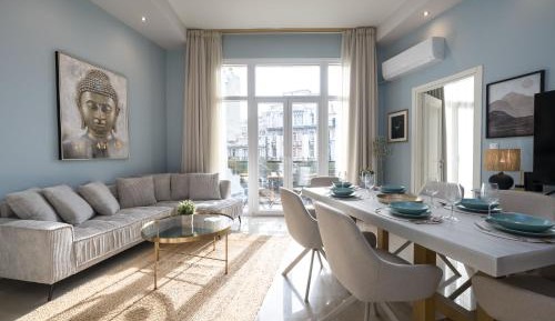 Three-Bedroom Apartment with View