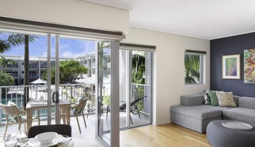 Two-Bedroom Spa Suite with Pool View