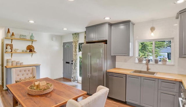 Completely renovated home on tree-lined street!